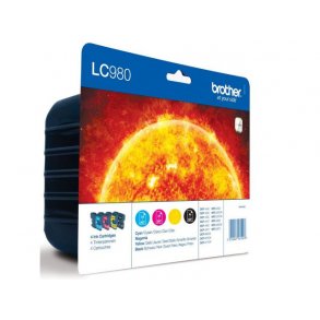 Blkpatron BROTHER LC980BK/C/M/Y