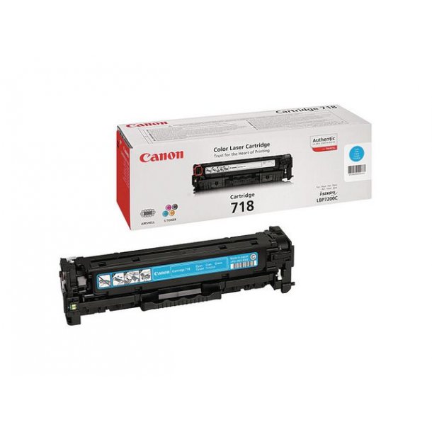 Toner CANON 718C cyan