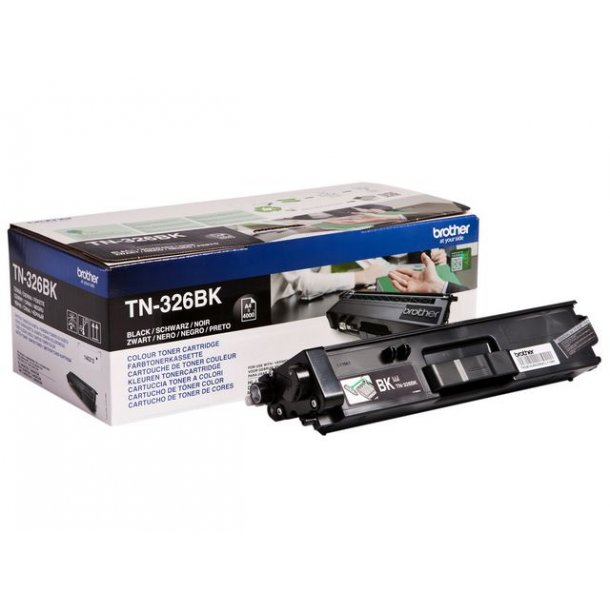 Toner BROTHER TN326BK Sort