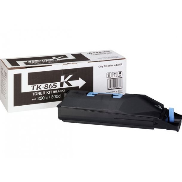 Toner KYOCERA TK-865K sort