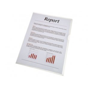 Plastomslag ESSELTE A4 0,11 glasklar 100/pk 56218