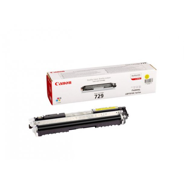 Toner CANON 4367B002 729Y gul