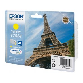 Blkpatron EPSON C13T70244010 XL gul