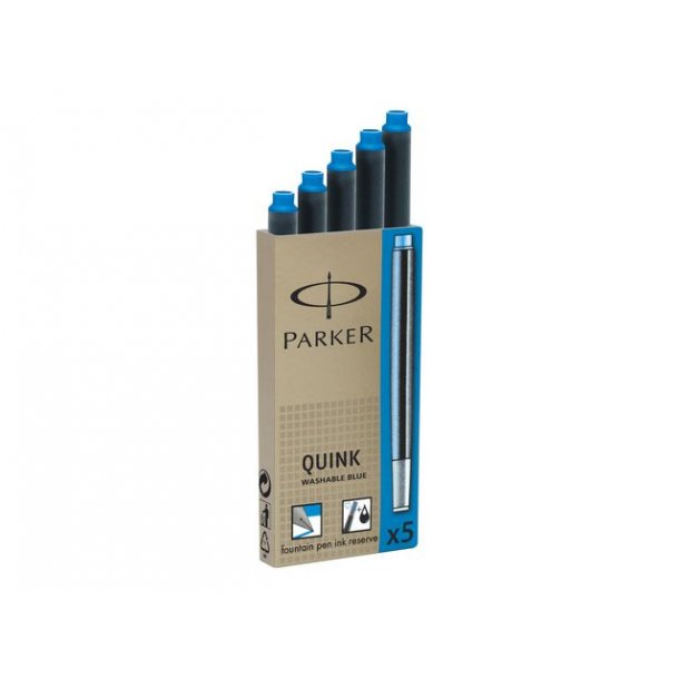 Refill blk Quink Parker bl 5/pk