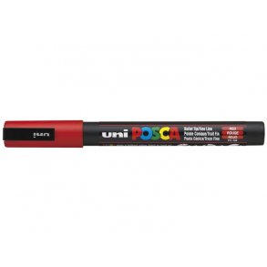 Paintmarker UNI Posca PC-3M rd