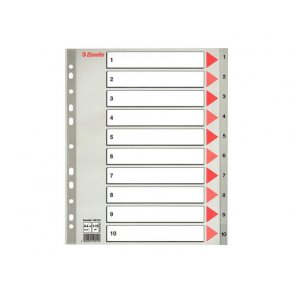 Register ESSELTE PP A4 Maxi 1-10 gr