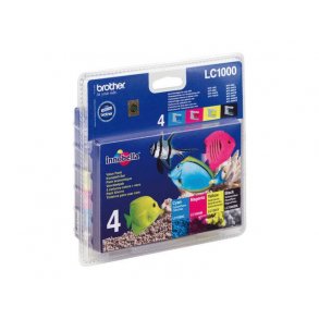 Blkpatron BROTHER LC1000BK/C/M/Y