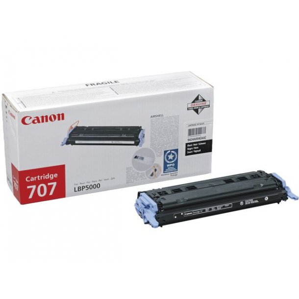 Toner CANON 9424A004 CRG707BK sort