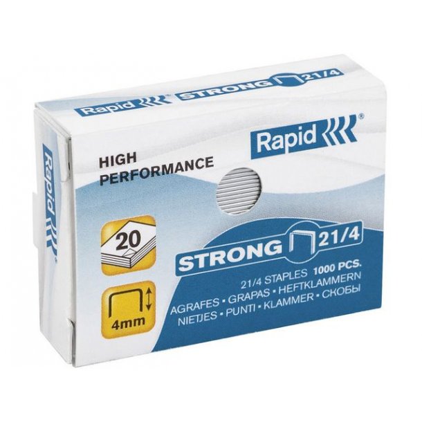 Hfteklammer RAPID 21/4 1000/pk.