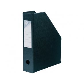 Tidsskriftskassette ESSELTE A4 sort