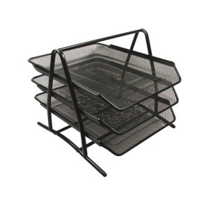 Brevbakkest metal/trd 3 bakker sort