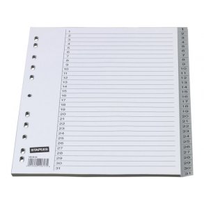 Register Qline PP A4 1-31 gr�