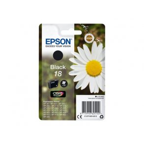 Blkpatron EPSON C13T18014012 Sort
