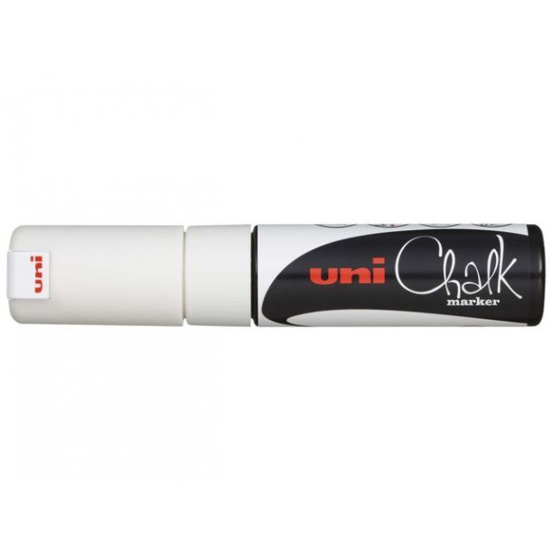 Chalk Marker UNI-PWE-8K Vandbaseret hvid