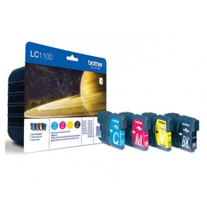 Blkpatron BROTHER LC1100BK/C/M/Y