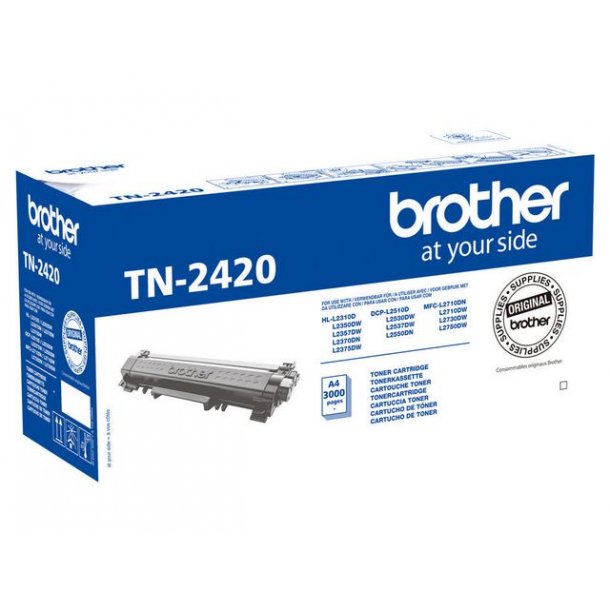 Toner BROTHER TN2420 sort