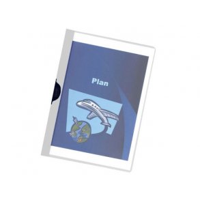 Klemmappe STAPLES A4 hvid (UDGR)