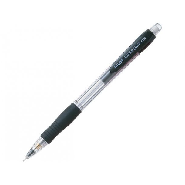 Pencil PILOT Super Grip 0,5mm sort