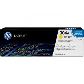 Toner HP CC532A 304A Gul
