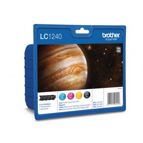 Blkpatron BROTHER LC1240BK/C/M/Y