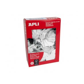 Apli Etiket med snre 18x29mm 1000/PK