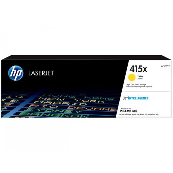 Toner HP W2032X 415X Gul