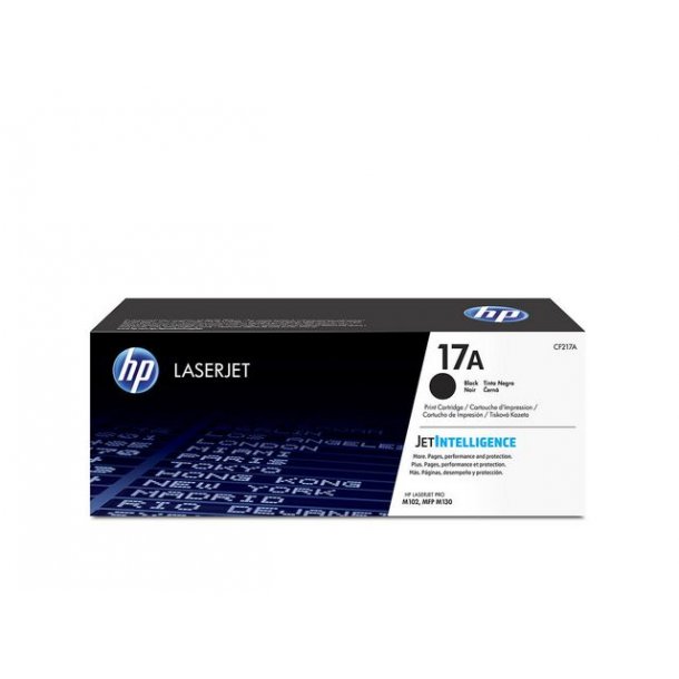 Toner HP CF217A 17A Sort