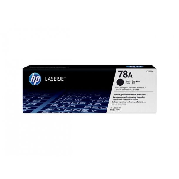 Toner HP CE278A 78A Sort