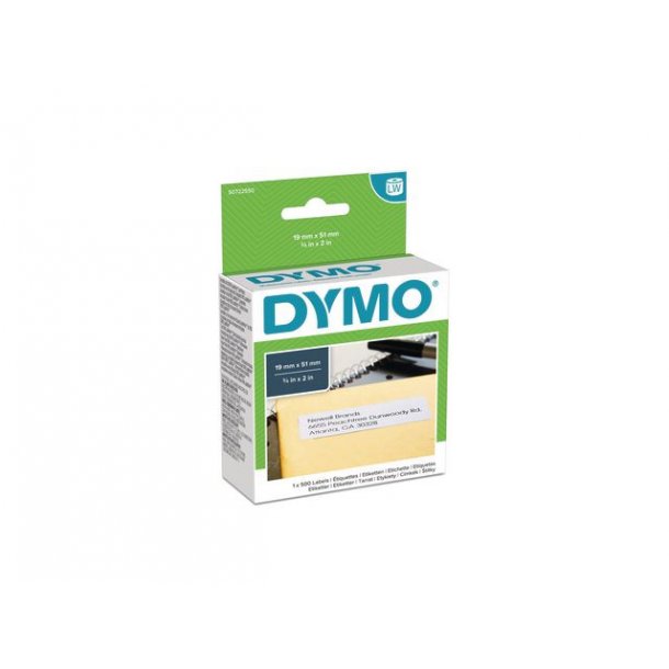 Etiket DYMO Univ. 19x51mm 11355 500/pk.