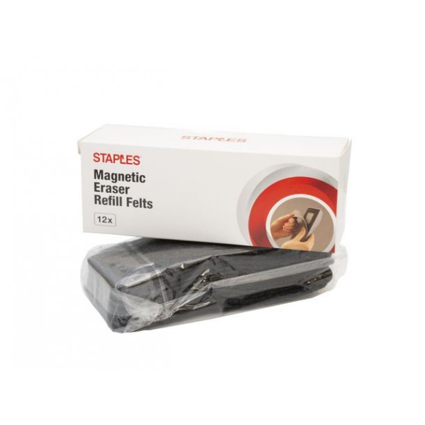 Whiteboardvisker STAPLES refill 12/pk.