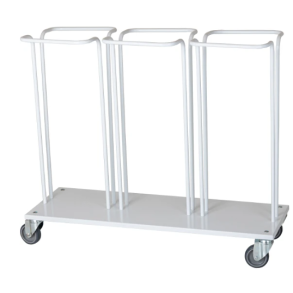 Affaldsstativer og -vogne