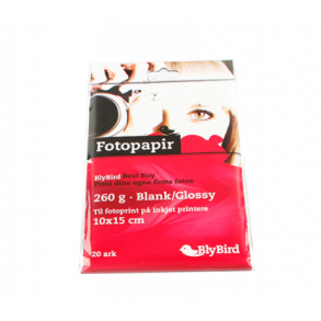 Fotopapir 10x15 Blybird