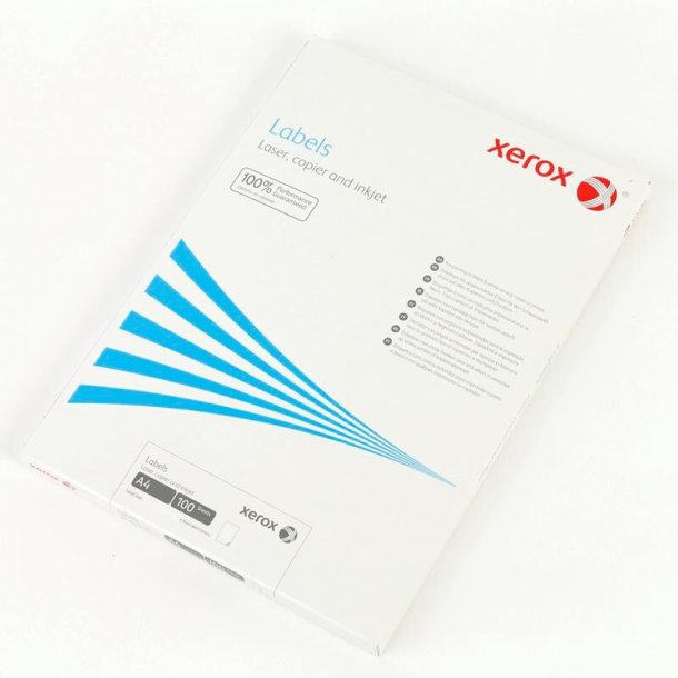 Xerox 99,1x67,7mm labels 8/ark