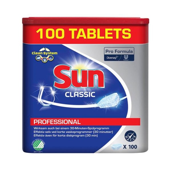 Opvasketabs Sun Prof Tabs 100stk