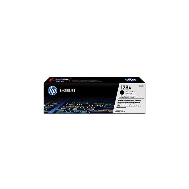 Color LaserJet 128A black toner CE320A