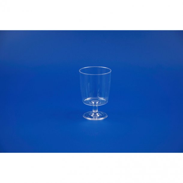 Plastikglas hvidvin 15cl med fod 10stk (incl afgift)