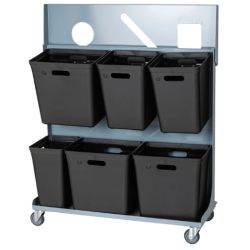 Kildesorteringsvogn 36x89x92cm 100L