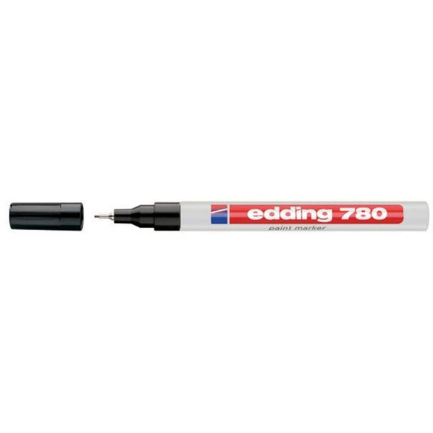 Edding 780 0,8mm Hvid