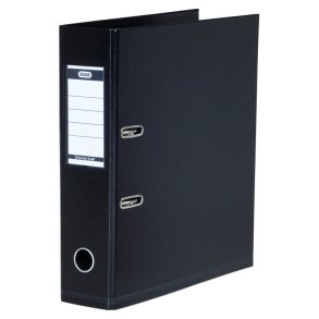 Brevordner ELBA A4 8 cm ryg sort