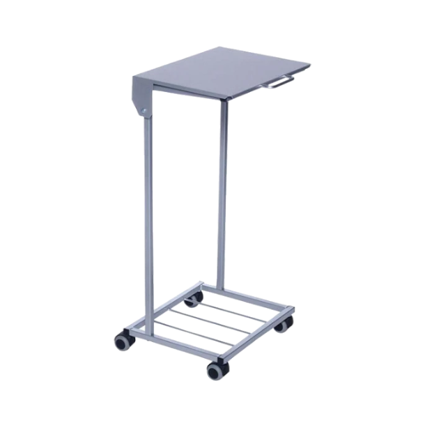 Tina Trolleys affaldsstativ m/lg 100L slv