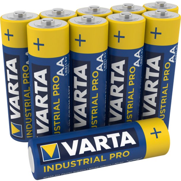 Batteri Varta Industrial Pro AA 10stk/pak Value pack