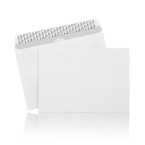 Kuverter u/rude 155x220mm M5 90g Mailman Peal&Seal 10199 500stk/pak