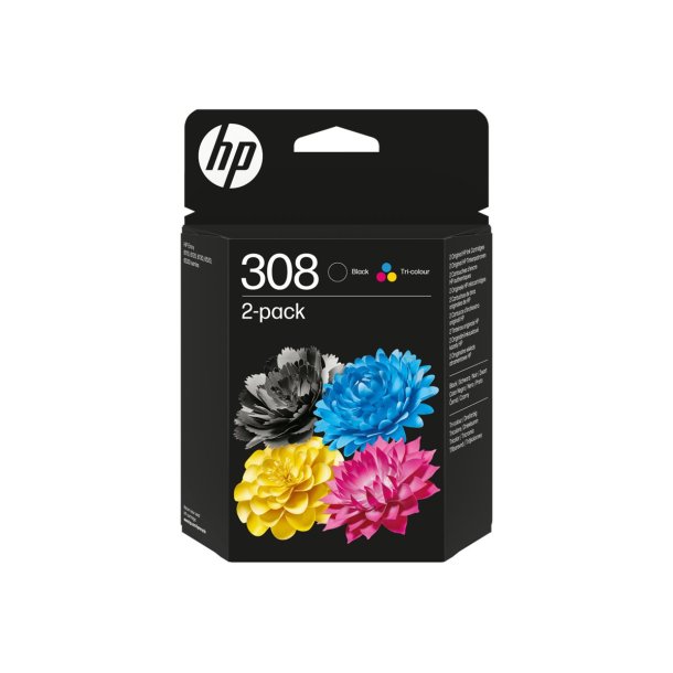 HP 308 Sort Gul Cyan Magenta Bl�k