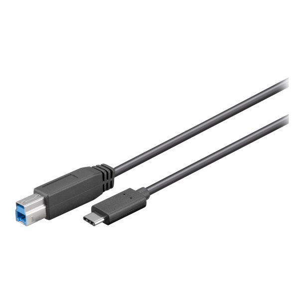USB 3 C 1 meter A han til B han