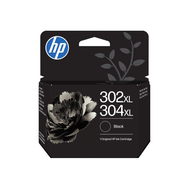 Bl�kpatron HP 302XL/304XL sort Original Ink