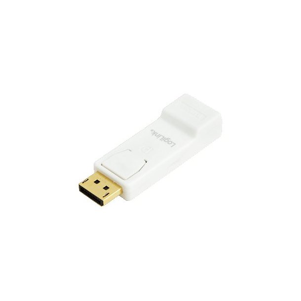 LogiLink Videoadapter DisplayPort han / HDMI hun Hvid