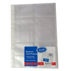 Vistkortlomme bantex A4