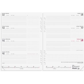 Ugekalender A5 INT 25295100