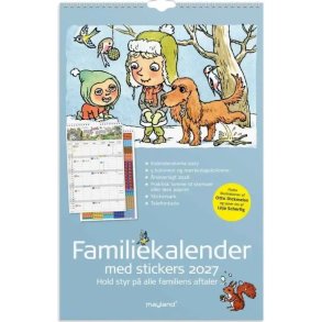 Familiekalender Otto Dickmeiss & Lilja Scherfig 5 kol. 2027 27066240