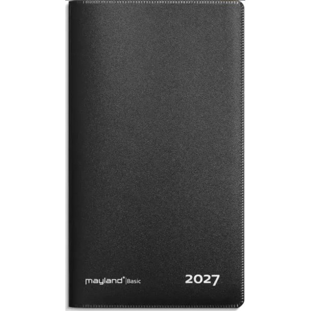 Basic m�nedskalender PP sort 27090100